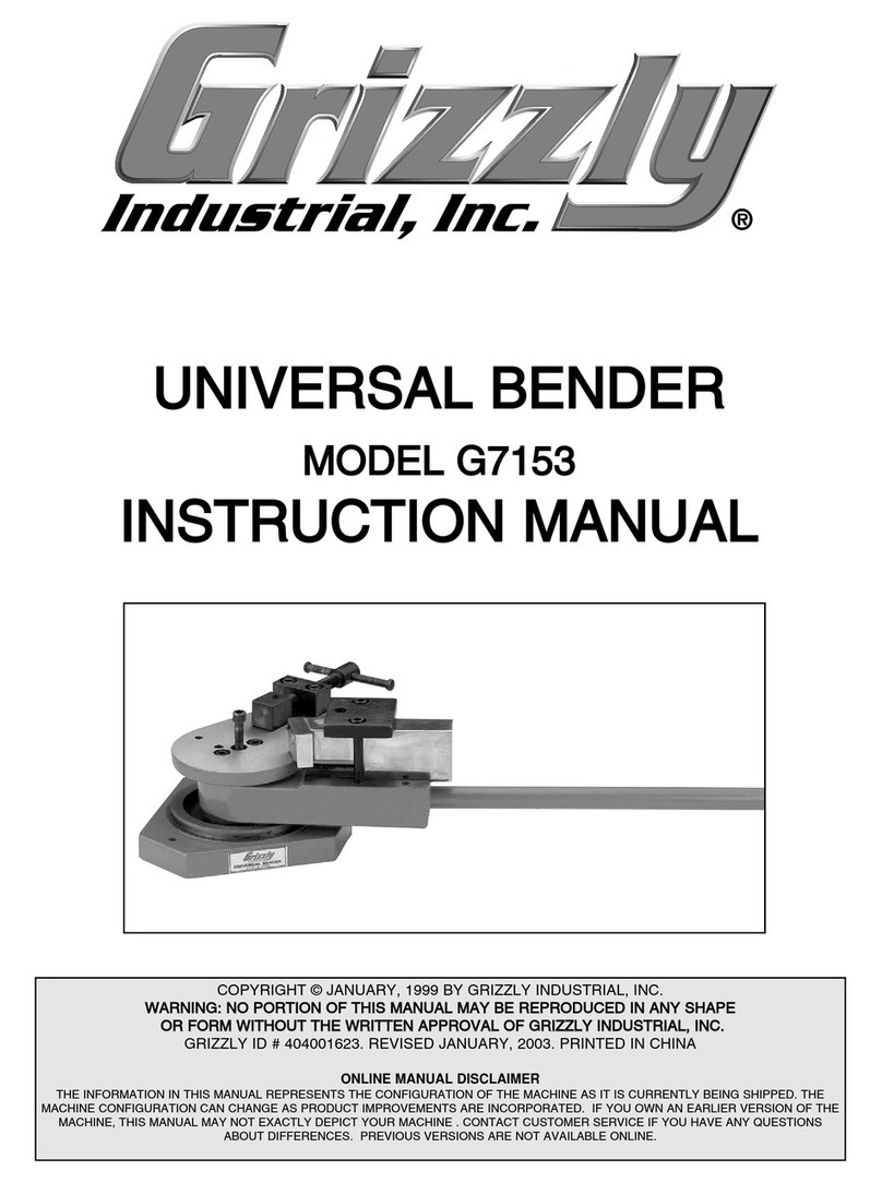 Grizzly G7153 instruction manual