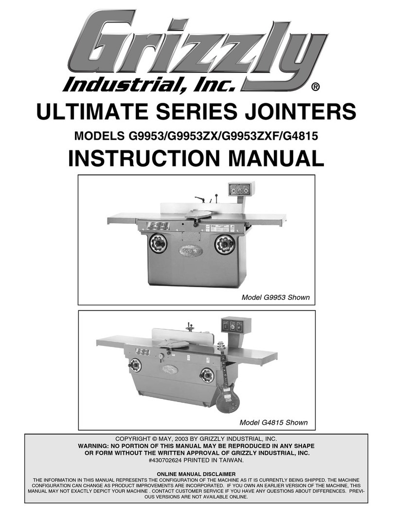 Grizzly G4815 instruction manual