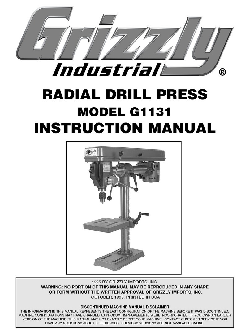 Grizzly G1131 User manual