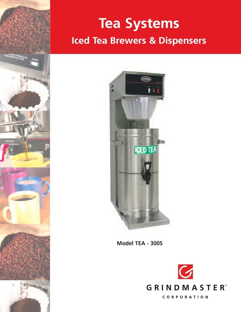 AMW American Metal Ware TEA-300 Specification sheet