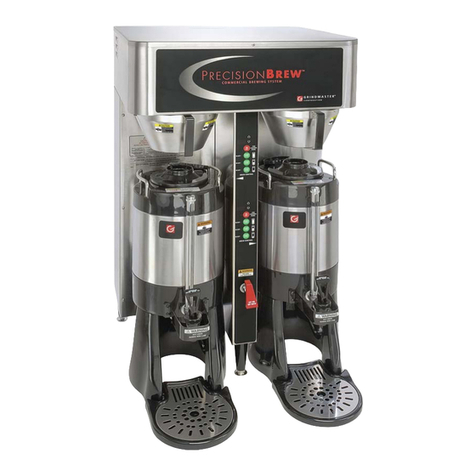 Grindmaster PrecisionBrew PBIC-430 User manual