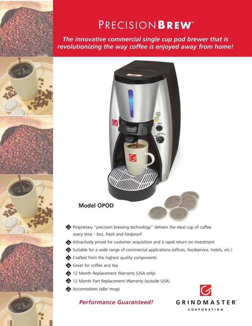 Grindmaster OPOD User manual