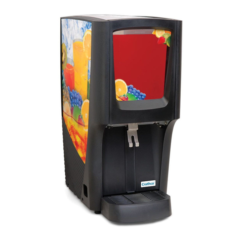 Grindmaster Crathco G-Cool Single C-1S User manual Grindmaster Crathco G-Cool Single C-1S User manual