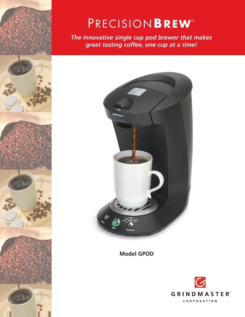 Grindmaster GPOD User manual