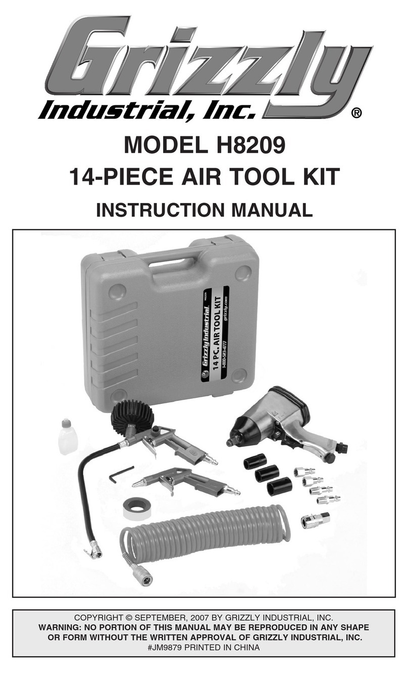 Grizzly H8209 instruction manual