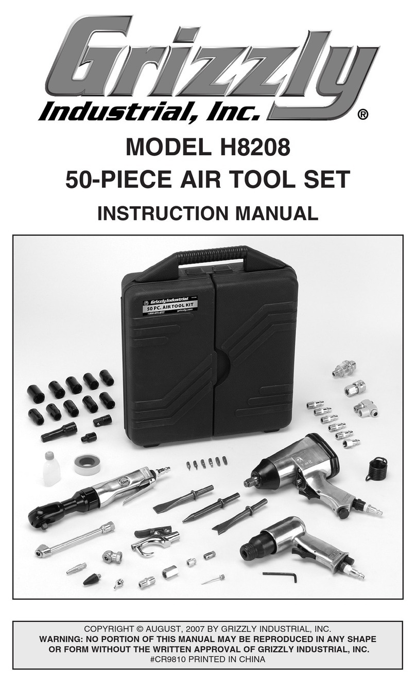 Grizzly H8208 User manual