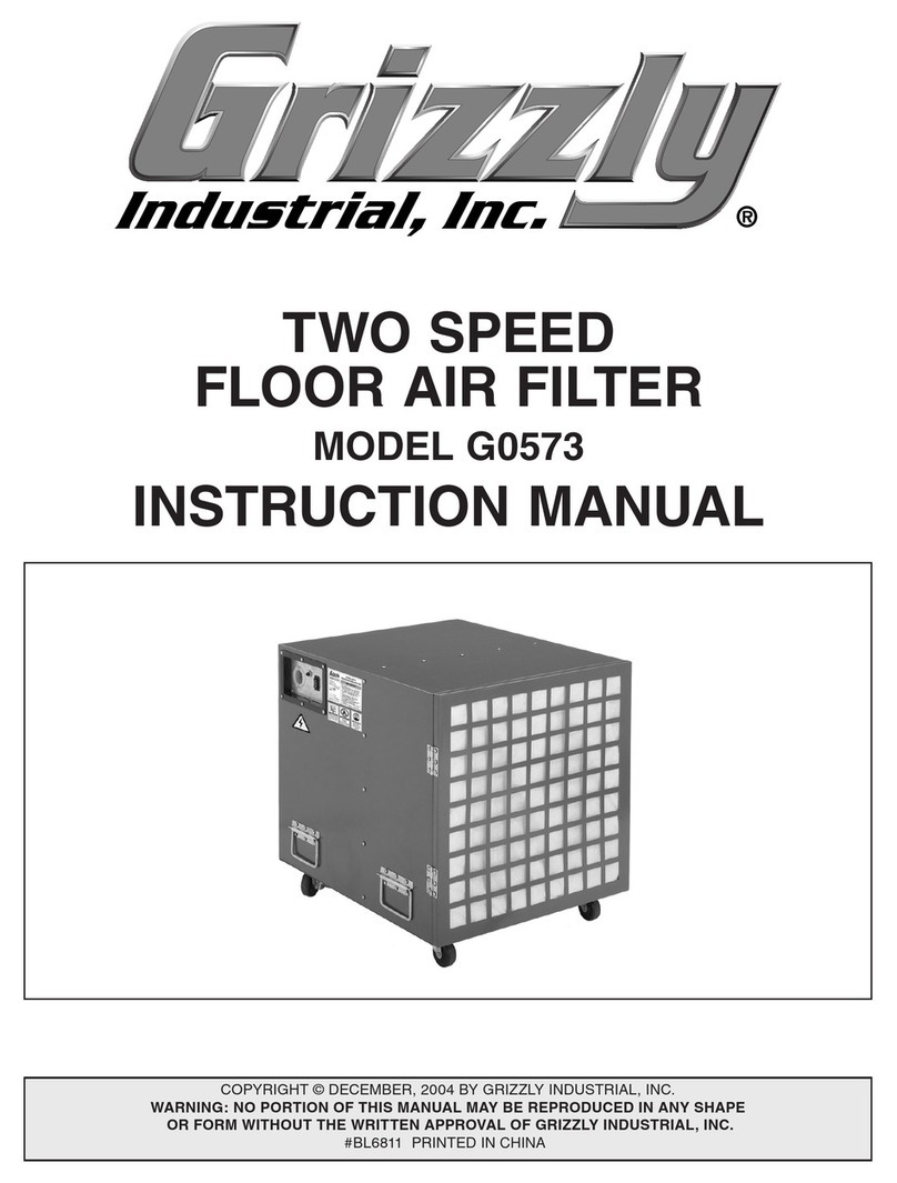 Grizzly G0573 instruction manual
