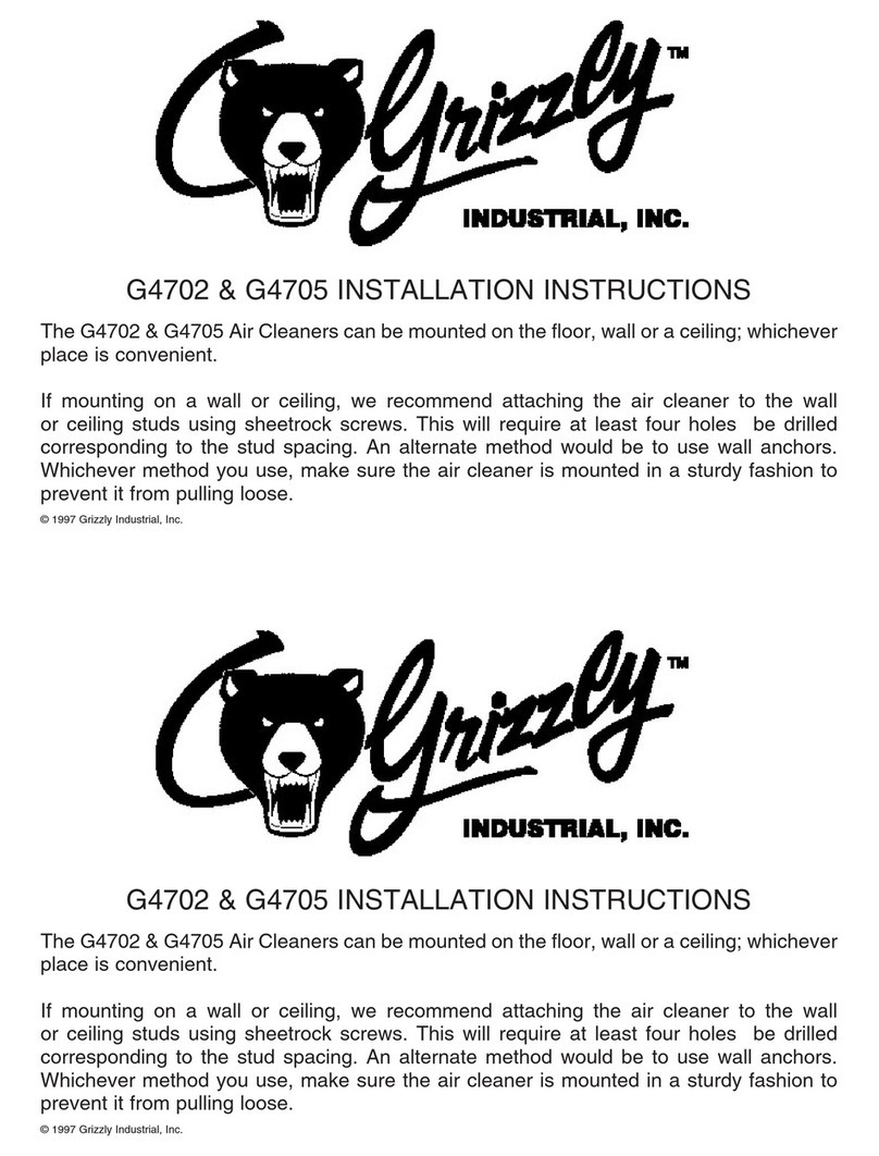 Grizzly G4702 installation instructions