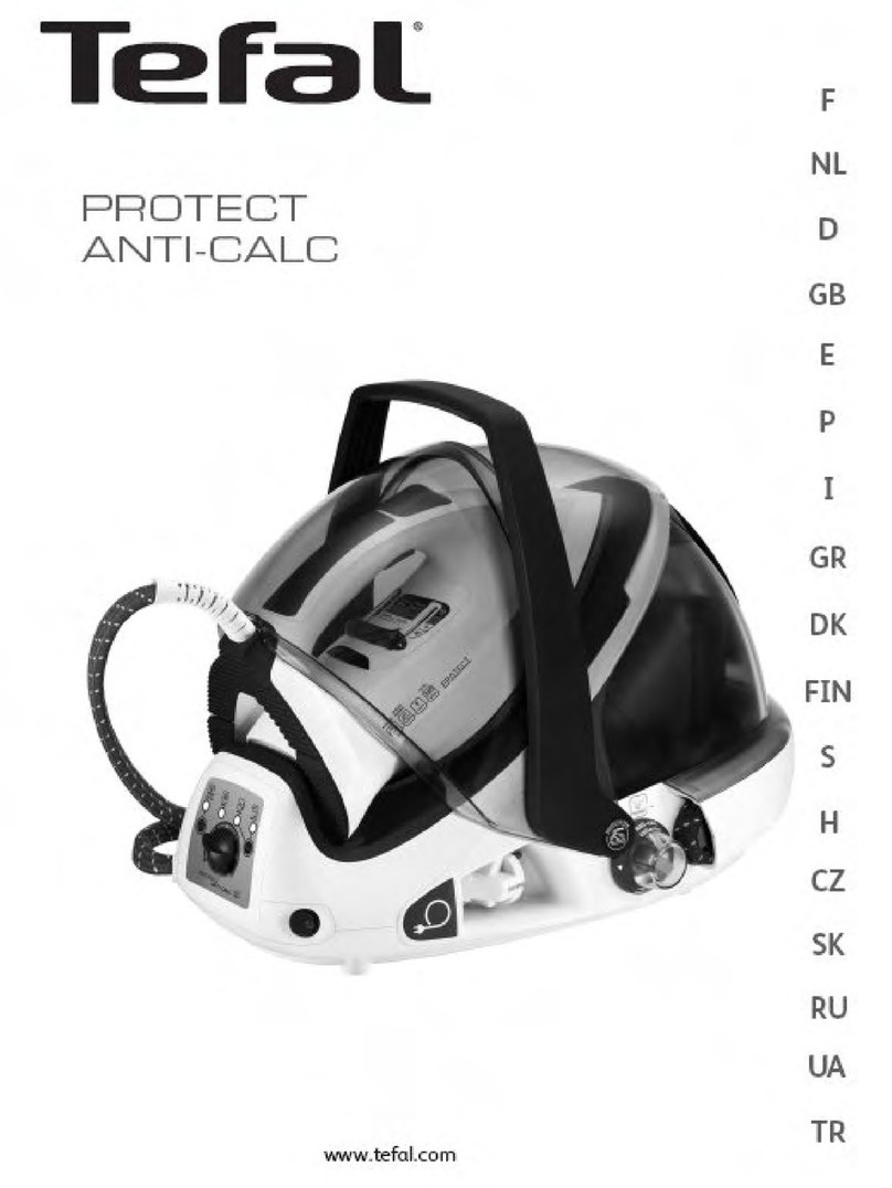 TEFAL Protect Anti-Calc GV9360 use instructions