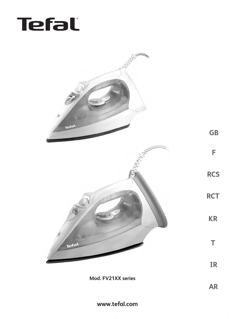 TEFAL FV21XX series User manual