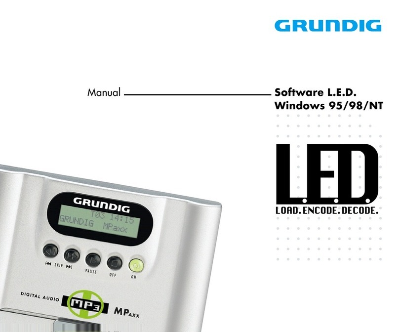 Grundig L.E.D. manual