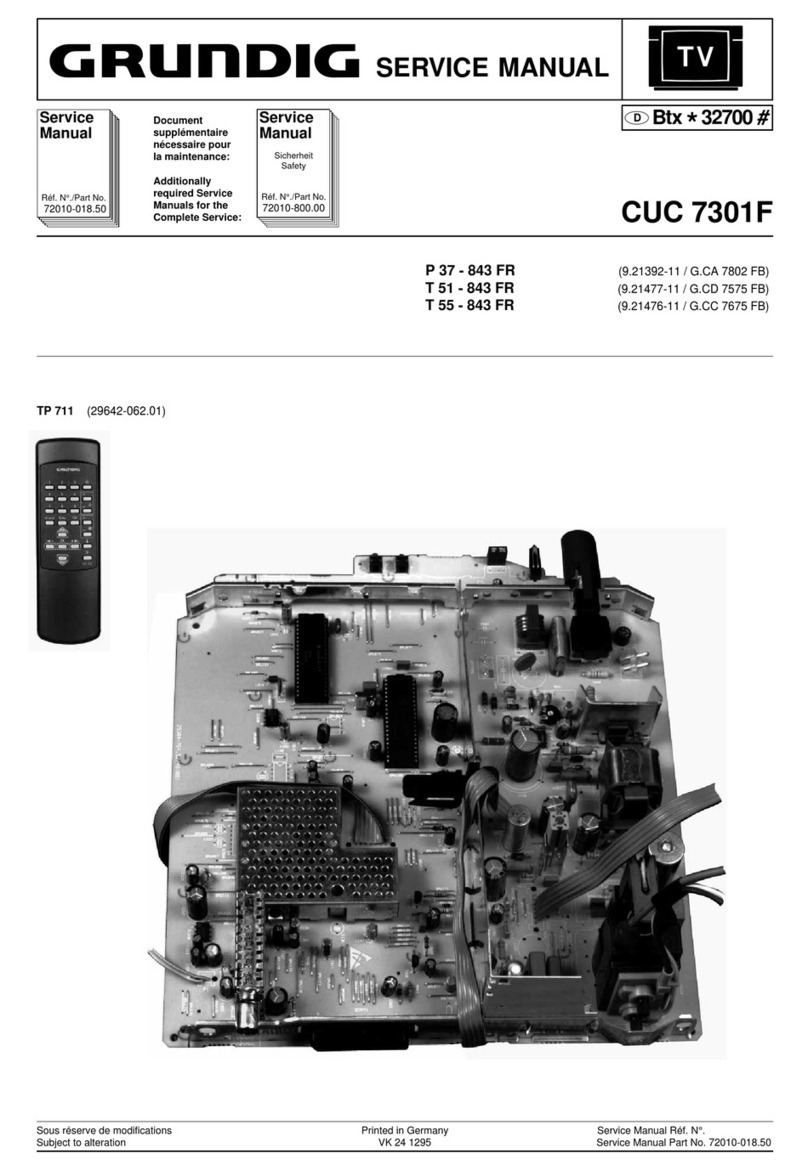 Grundig CUC 7301F User manual