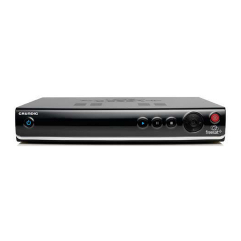 Grundig DVR User manual