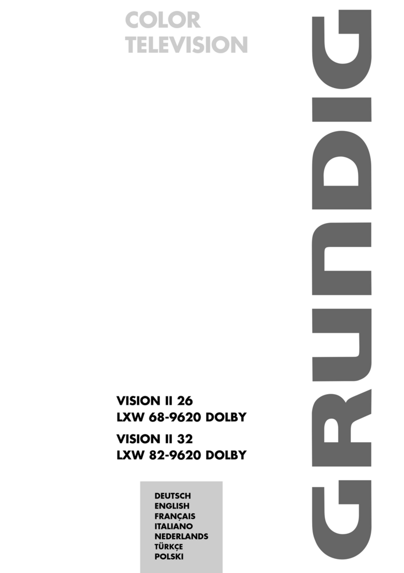Grundig LXW 68-9620, LXW 82-9620 User manual