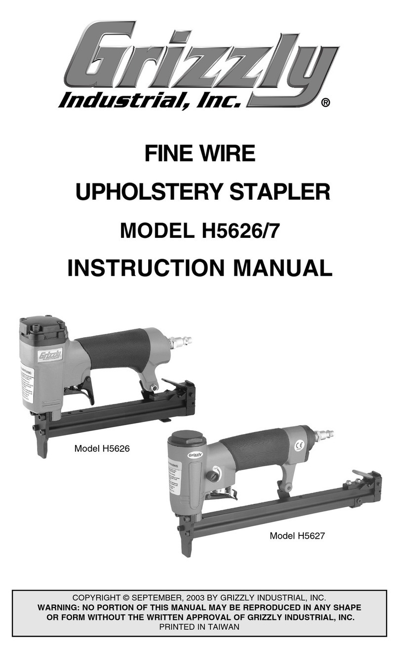 Grizzly H5626 instruction manual
