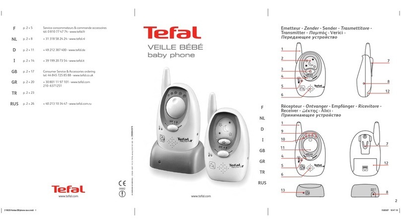 TEFAL VEILLE BB User instructions