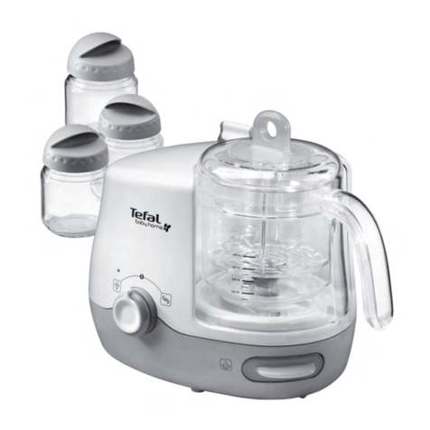 TEFAL Steamer Blender parts list