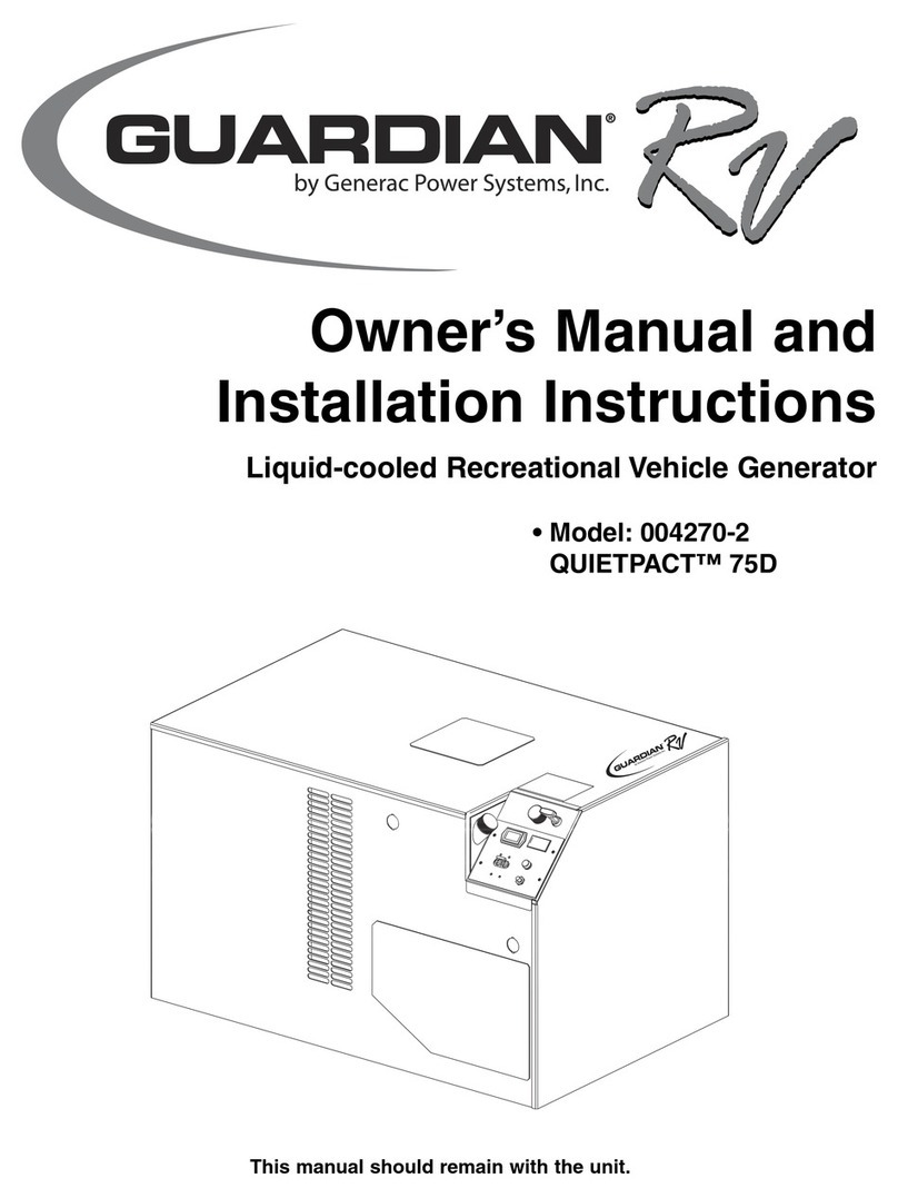 Generac Power Systems 004270-2 Installation instructions