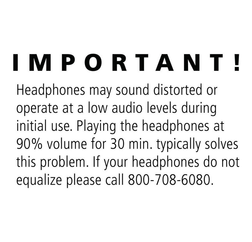 H2O Audio Interval iSH3 product manual