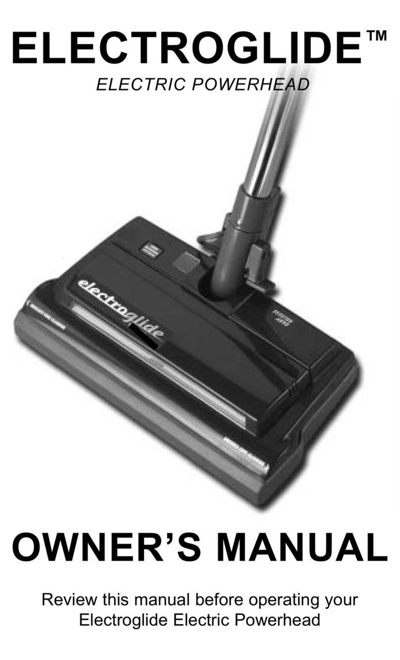 H-P Products Electric Powerhead Electroglide owner's manual