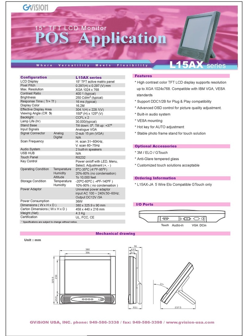 GVision L15AX Series User manual