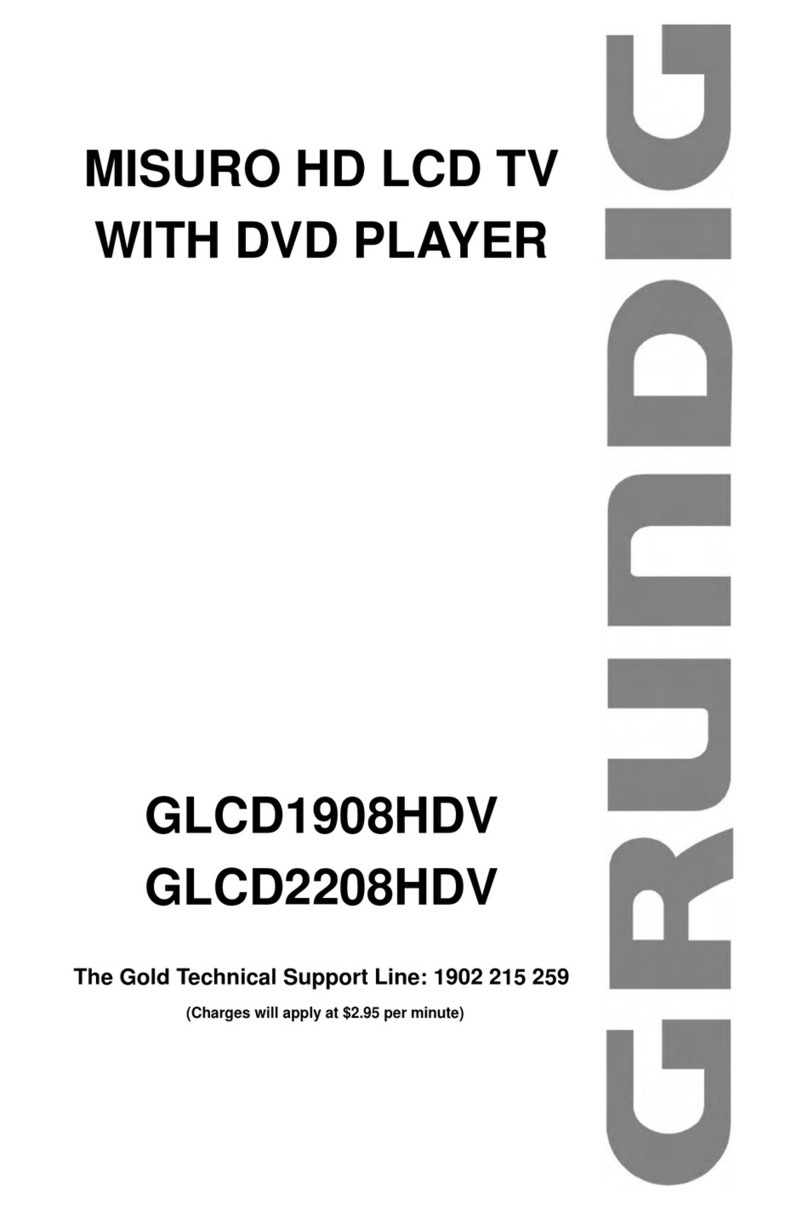 Grundig GLCD1908HDV User manual Grundig GLCD1908HDV User manual