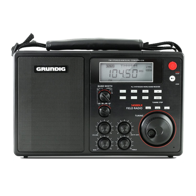 Grundig S450DLX User manual
