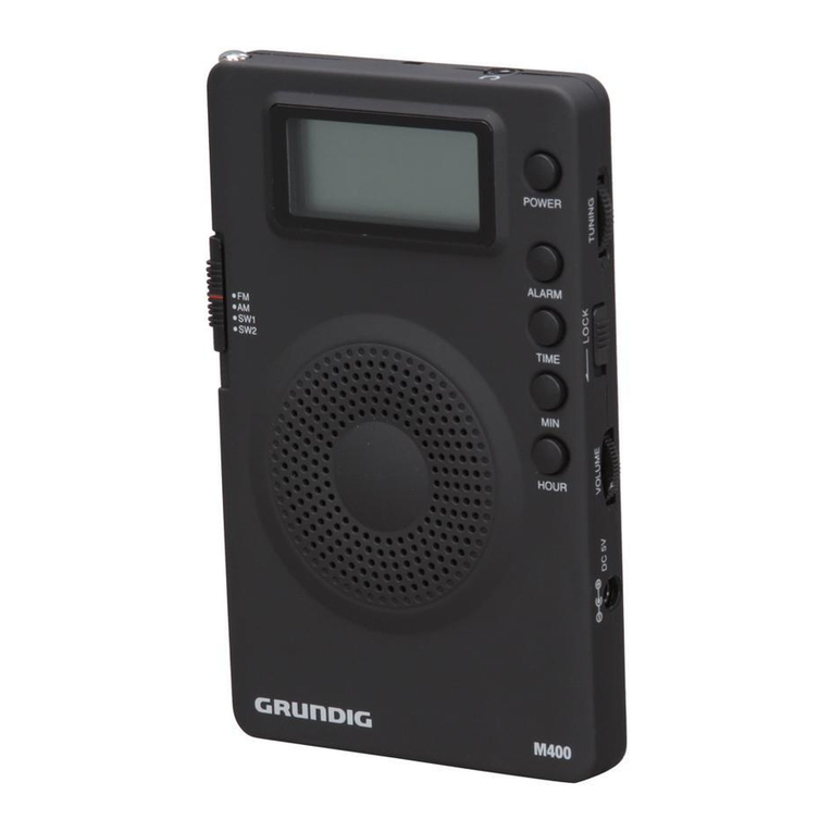 Grundig MINI400 User manual