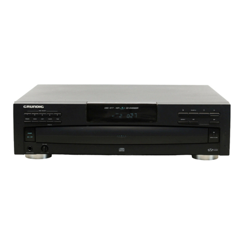 Grundig CDC 477/00B user manual