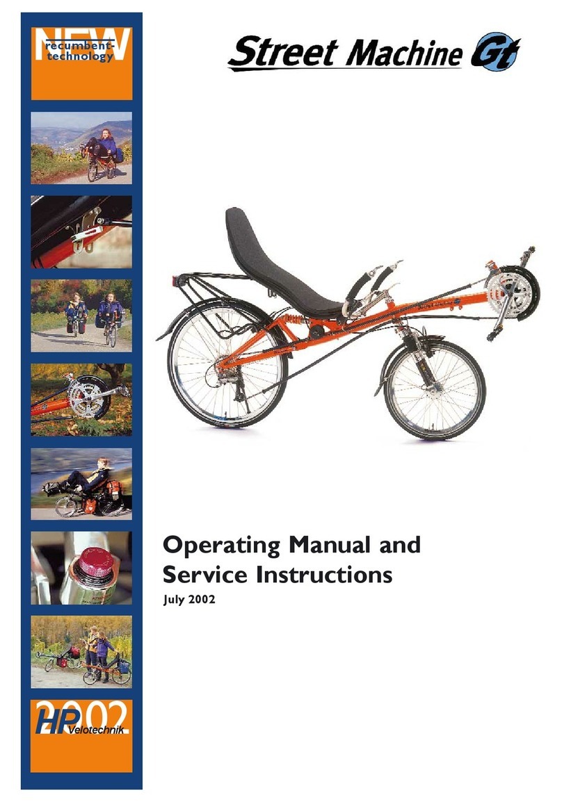GT Street Machine GT Operating instructions