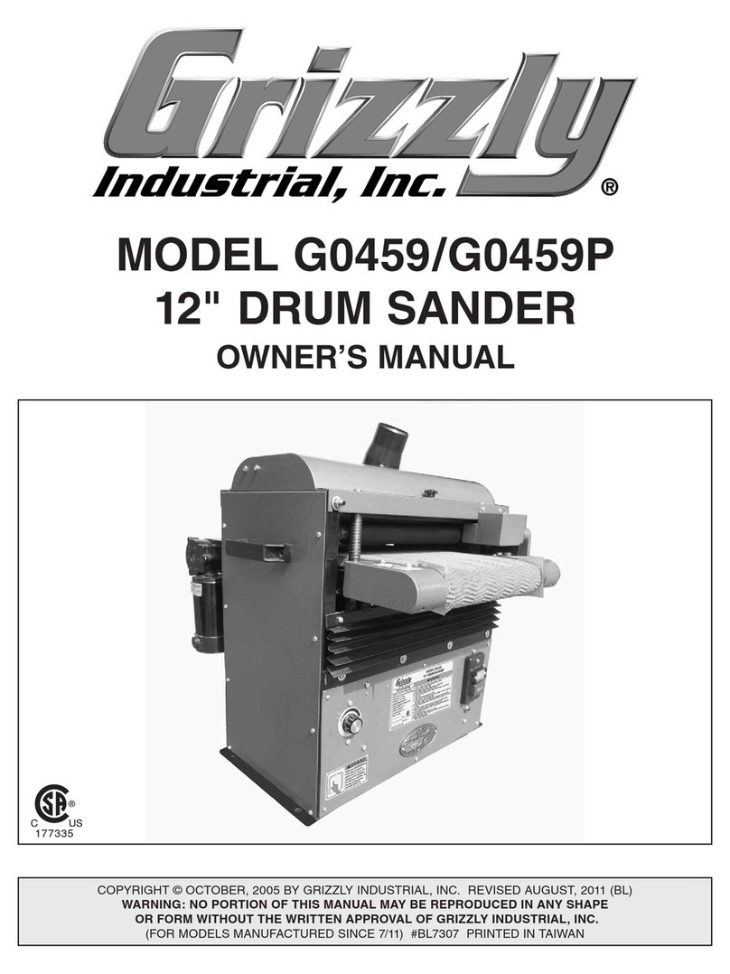 Grizzly G0459P User manual