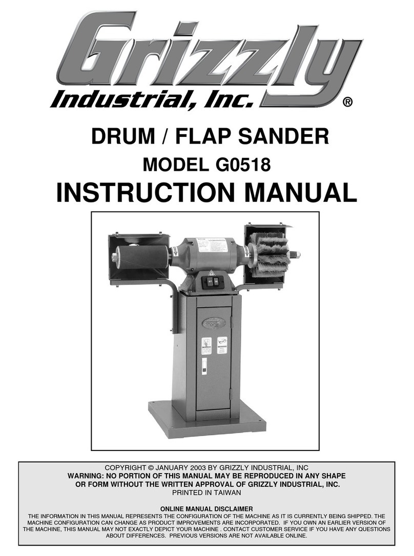 Grizzly G0518 User manual