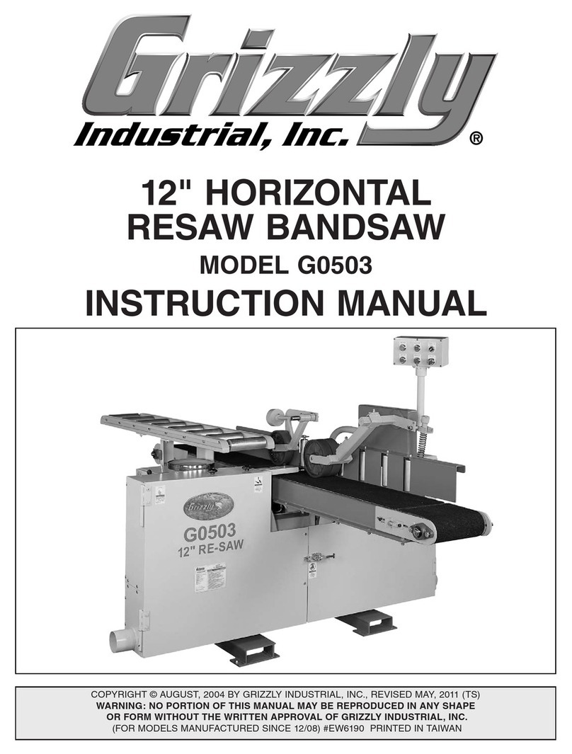 Grizzly G0503 instruction manual