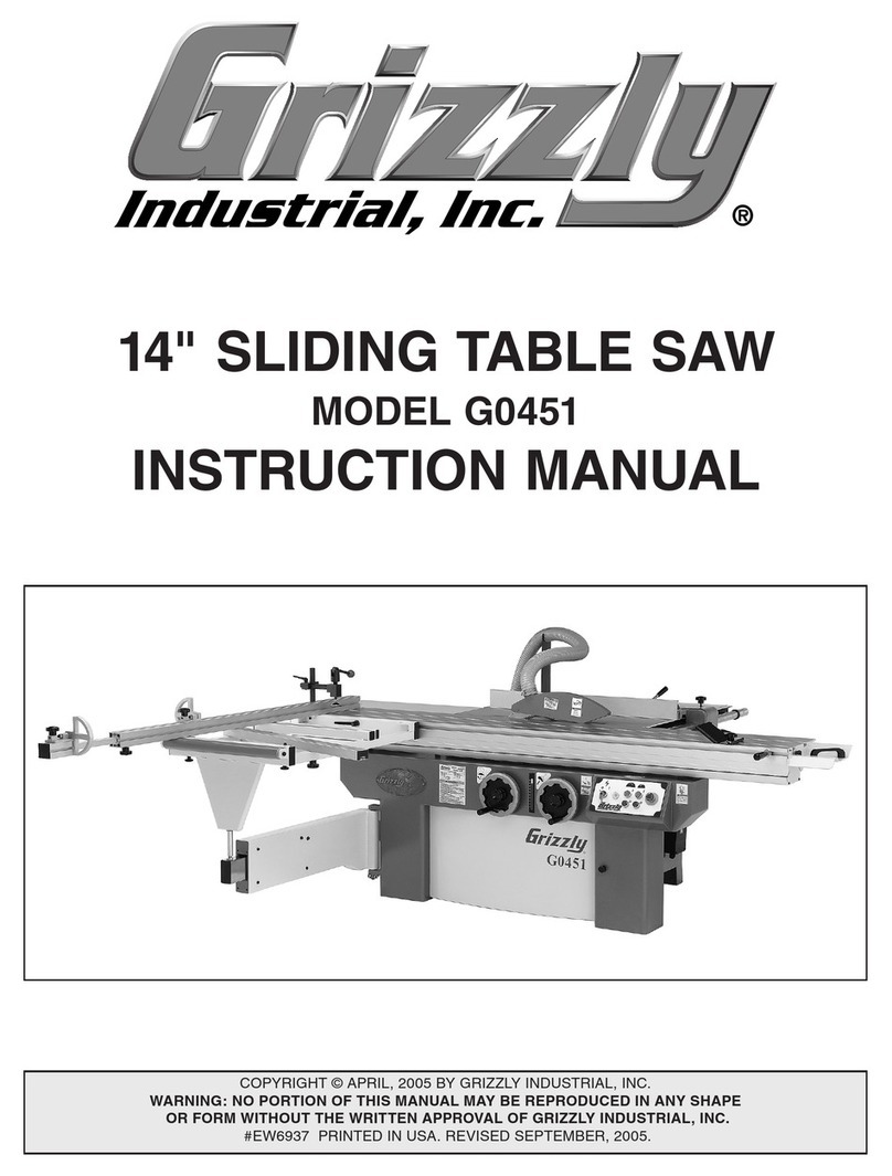 Grizzly G0451 instruction manual