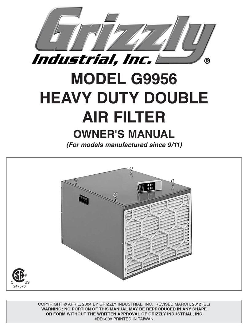 Grizzly G9956 User manual