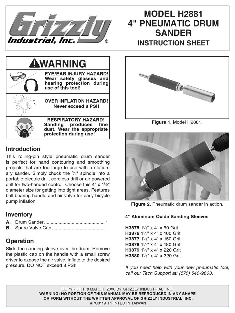 Grizzly H2881 User manual Grizzly H2881 User manual