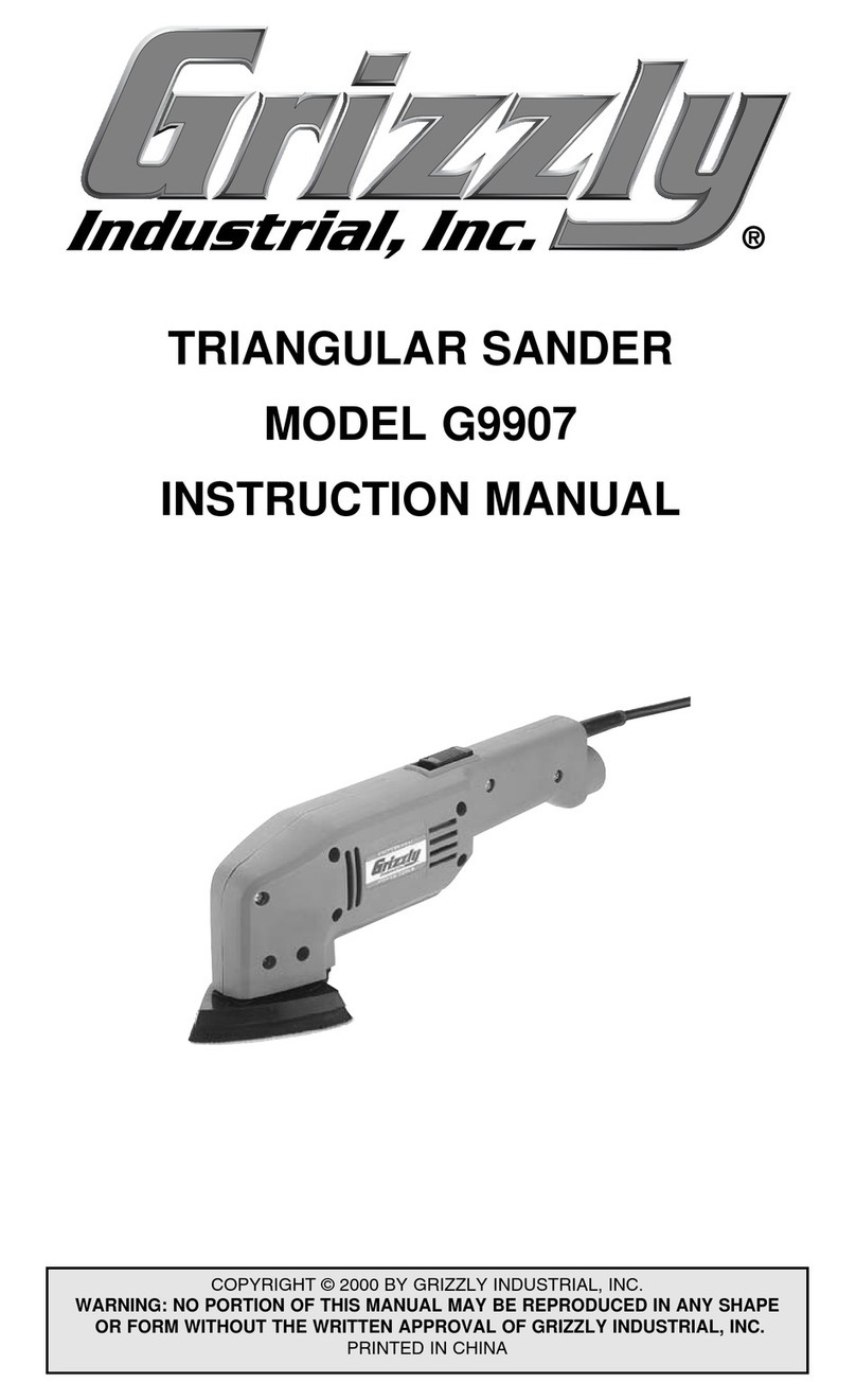 Grizzly G9907 User manual