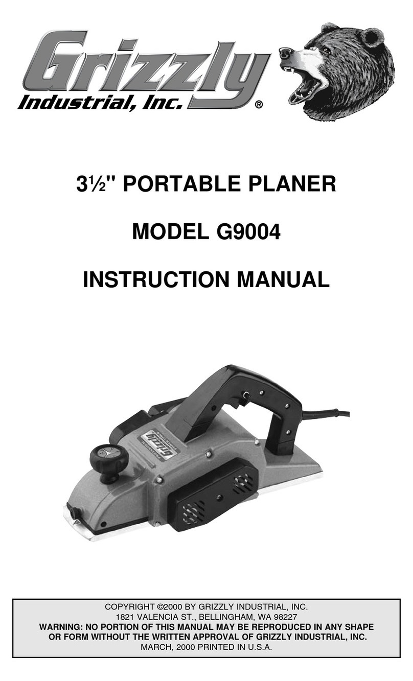 Grizzly G9004 User manual