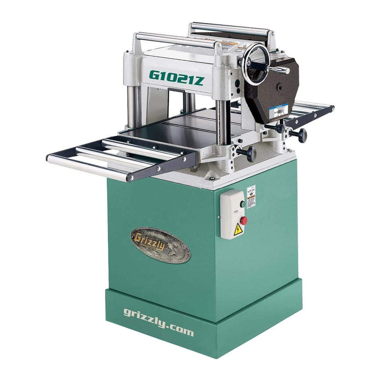 Grizzly G1021Z User manual Grizzly G1021Z User manual