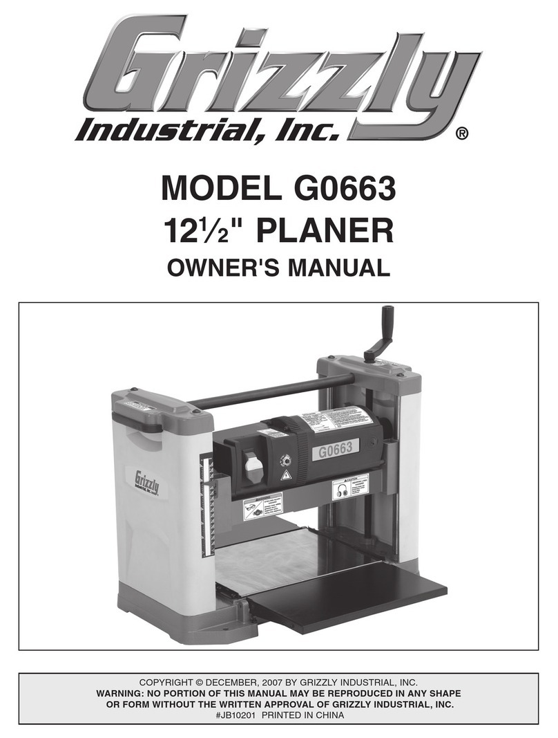 Grizzly G0663 User manual Grizzly G0663 User manual