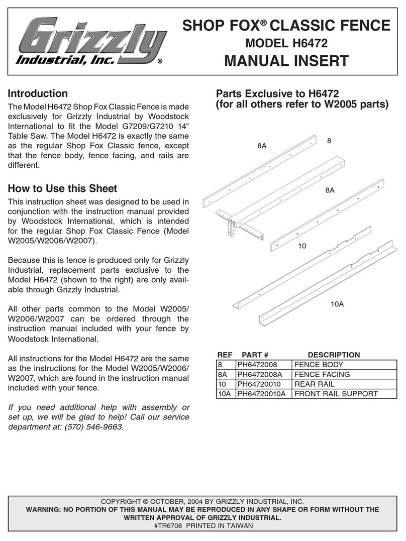 Grizzly H6472 Manual insert