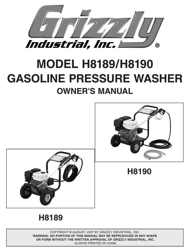 Grizzly H8189/H8190 owner's manual