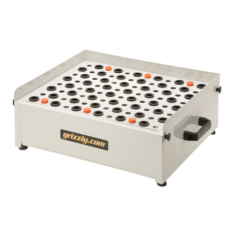 Grizzly Benchtop Downdraft Table T10115 instruction manual
