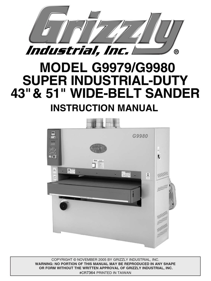 Grizzly G9980 instruction manual
