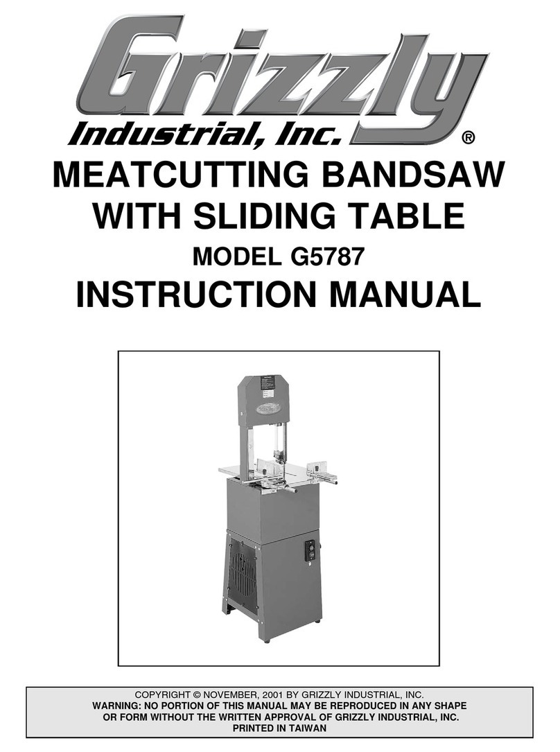 Grizzly G5787 instruction manual