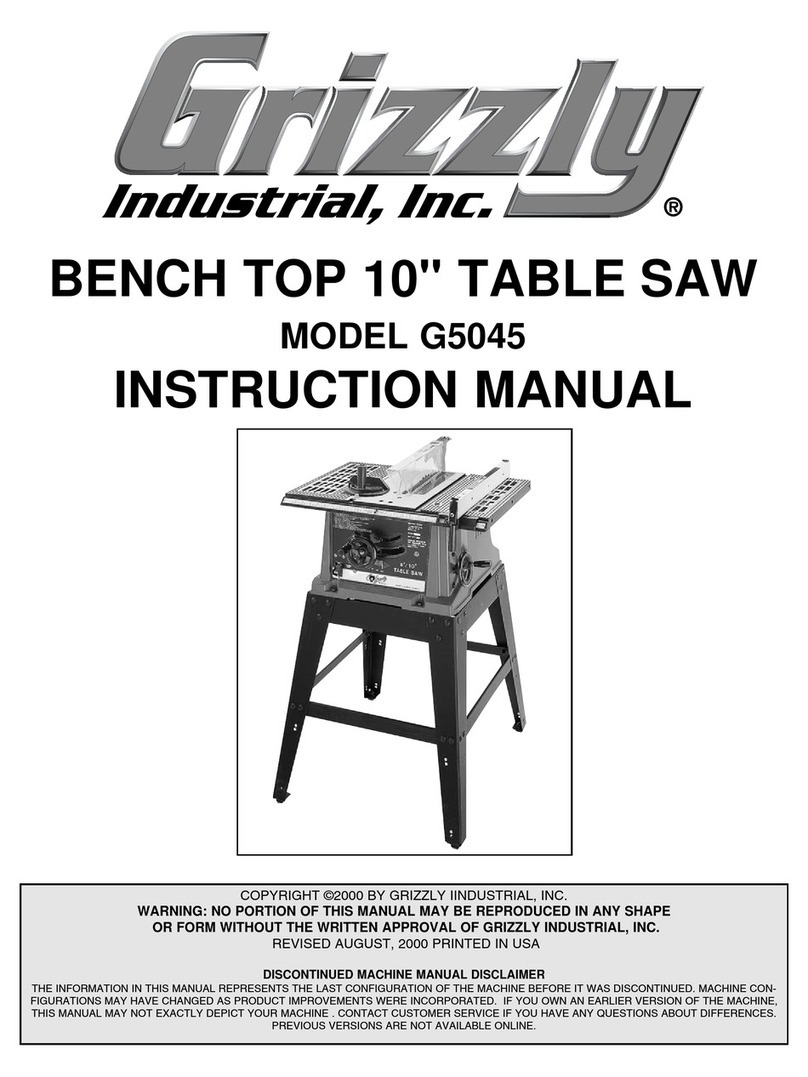 Grizzly G5045 instruction manual