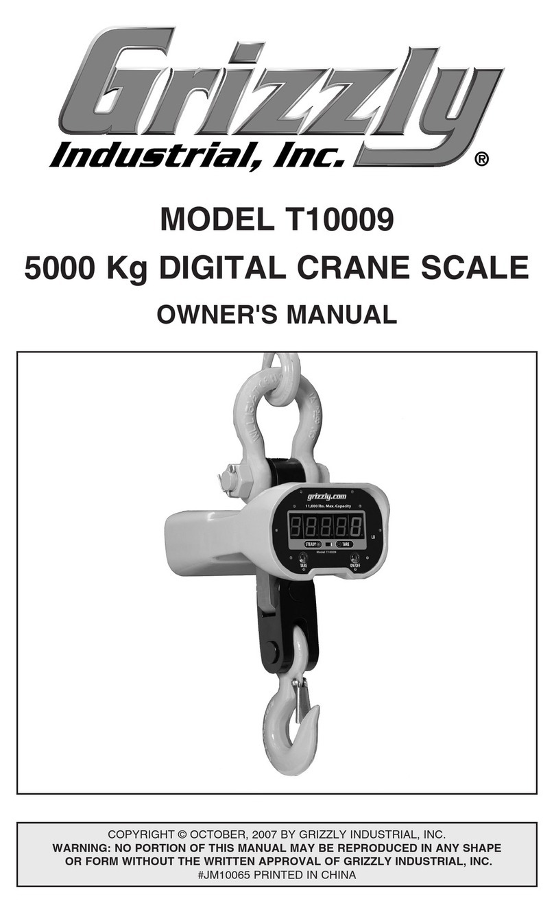 Grizzly T10009 User manual