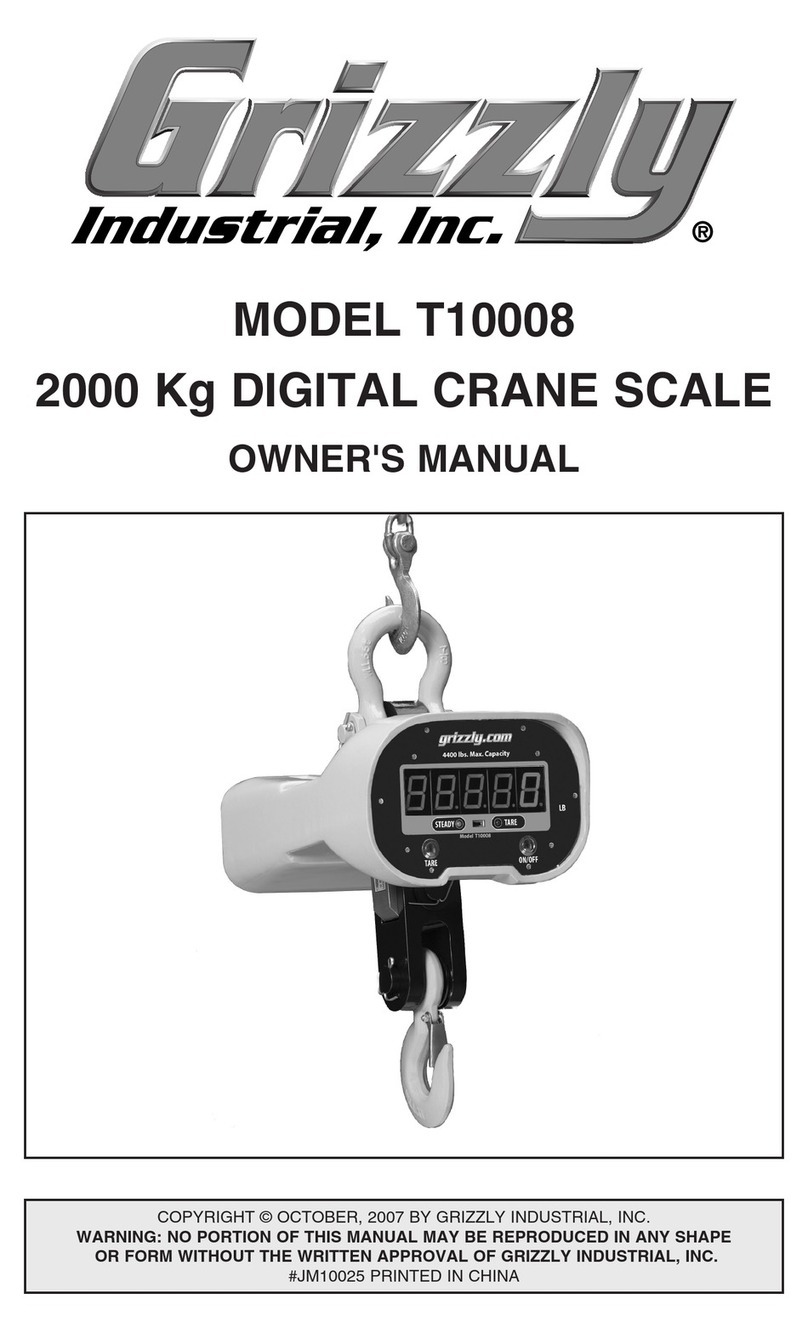 Grizzly T10008 owner's manual