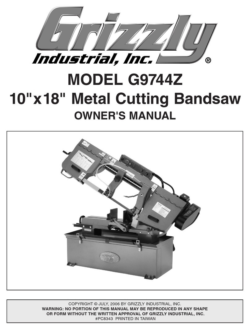Grizzly G9744Z User manual
