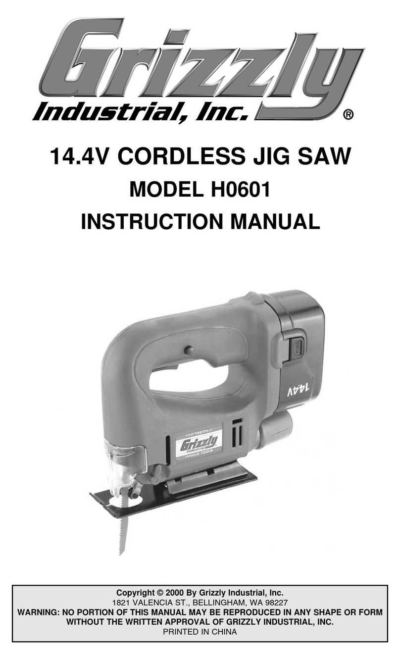 Grizzly H0601 instruction manual